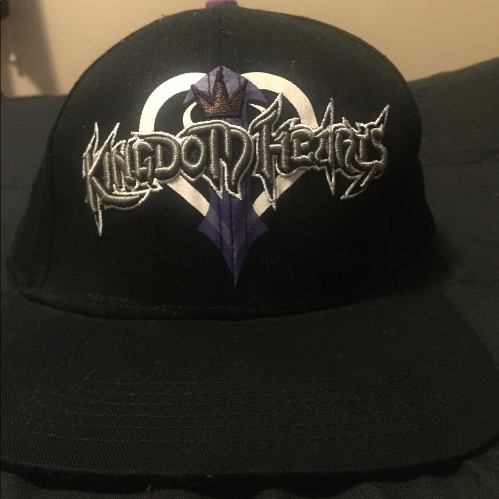 Black Kingdom Hearts SnapBack